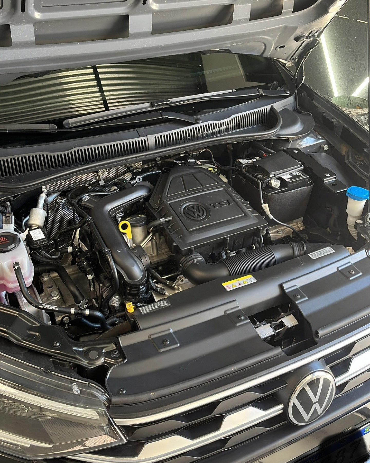 Motor higienizado e detalhado pela SUPREMO
